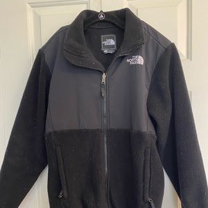 Size large girls north face Denali jacket